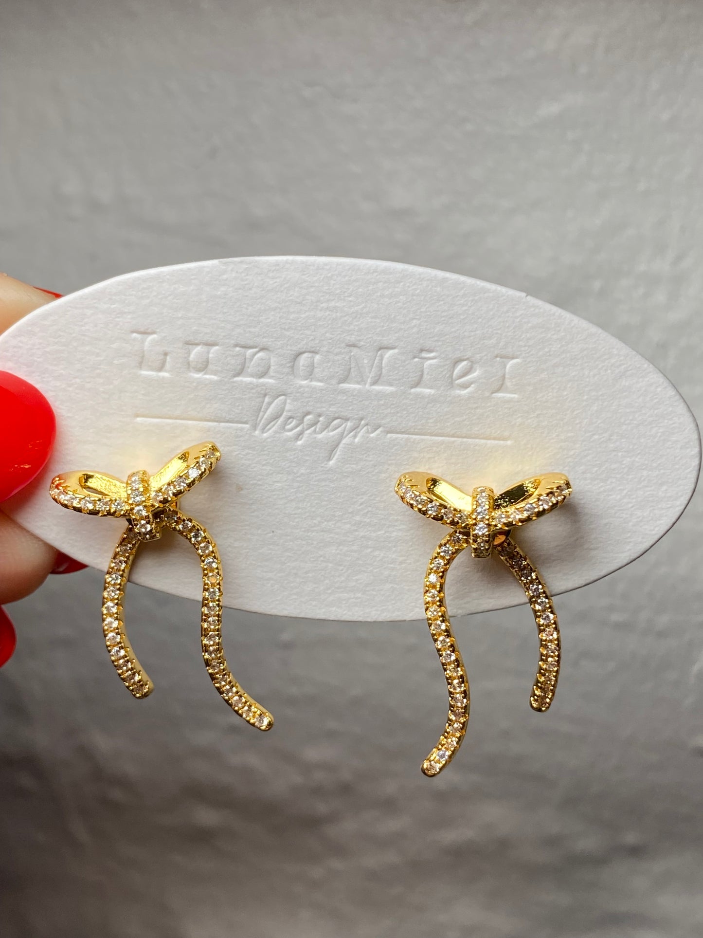 Gold Coquette Earrings